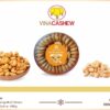 Hạt Điều Rang Muối Bóc Vỏ - Hũ mica xếp hoa 450gr Hạt Điều Rang Muối Bóc Vỏ - Hũ Mica Xếp Hoa 450gr