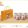 Hộp Quà Biếu Hạt Điều - Vỏ Lụa (5 hũ x 200gr) Hộp Quà Biếu Hạt Điều Vỏ Lụa (5 hũ x 200gr)