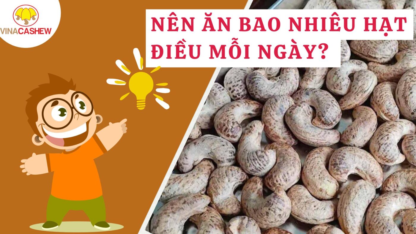 NÊN ĂN BAO NHIÊU HẠT ĐIỀU MỖI NGÀY 6 LƯU Ý KHI ĂN HẠT ĐIỀU