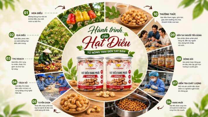 hành trình của Hạt điều