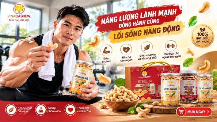 Hạt điều có bao nhiêu protein